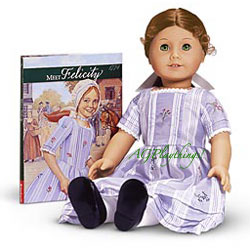 Felicity American Girl Doll 18" Retired Meet Outfit SHIFT ONLY AG 