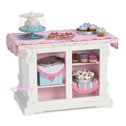american girl doll bakery set