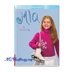 American Girl Of The Year 2008 Mia St.Clair 2-1 Skate Knit Gloves Only 